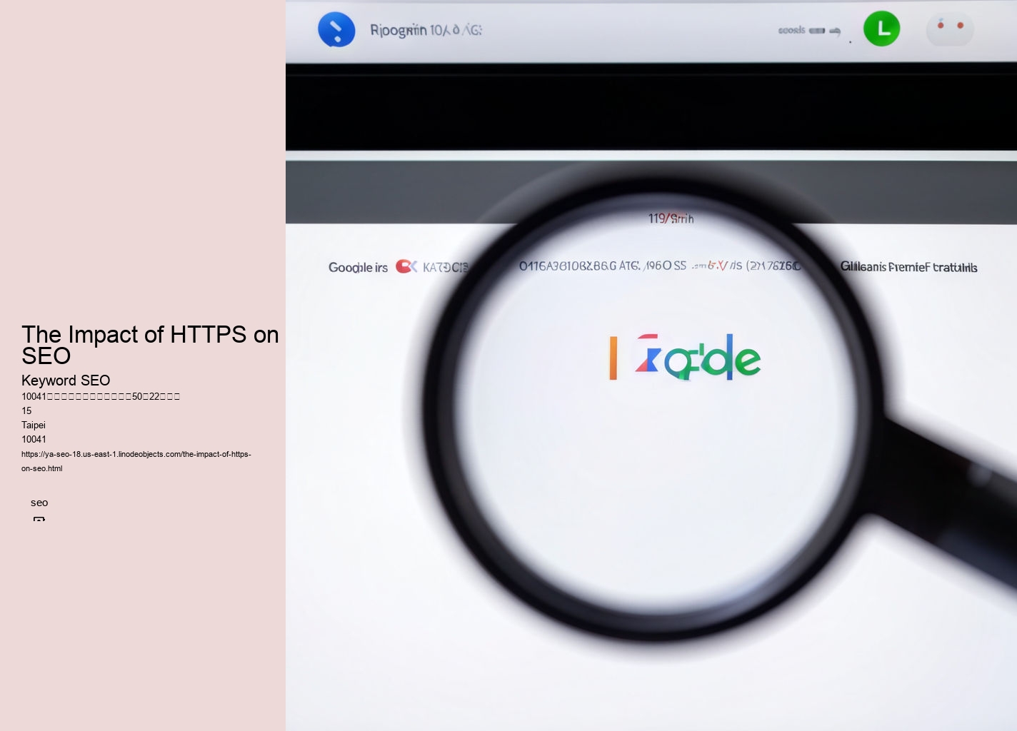 The Impact of HTTPS on SEO